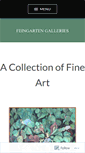 Mobile Screenshot of feingartengalleries.com